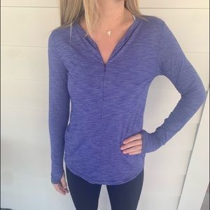 LULULEMON Athletica- purple pullover size 4